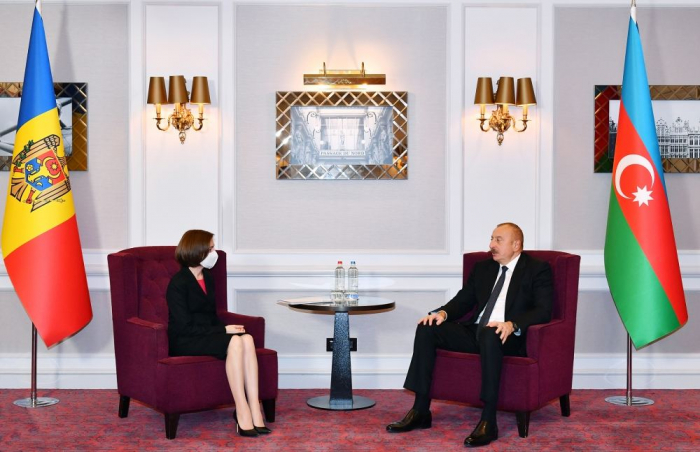  Moldauische Präsidentin dankt dem aserbaidschanischen Amtskollegen  