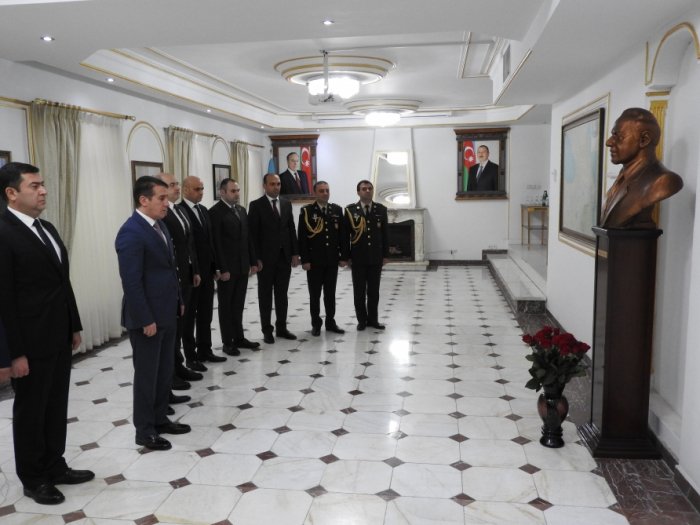 Azerbaijani Embassy in Iran marks 99th birth anniversary of national leader Heydar Aliyev