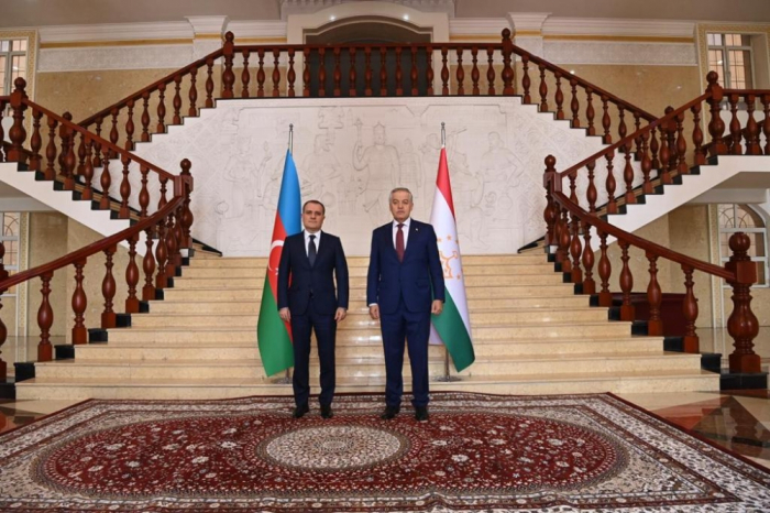 Azerbaijani foreign minister meets with Tajik counterpart 