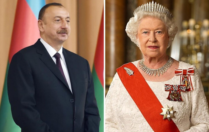  Queen Elizabeth II congratulates President Ilham Aliyev 