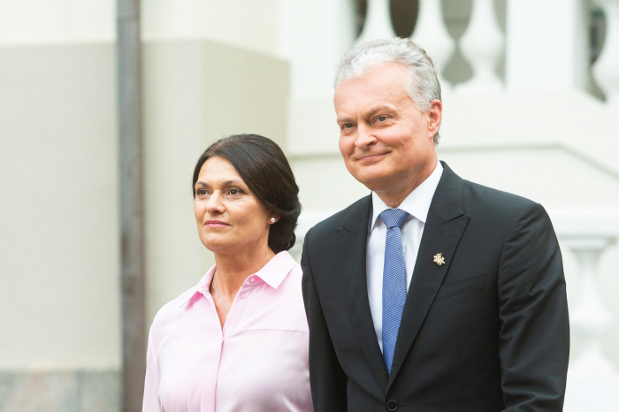  Un banquet officiel donné en l’honneur du président lituanien et de son épouse à Bakou - PHOTO