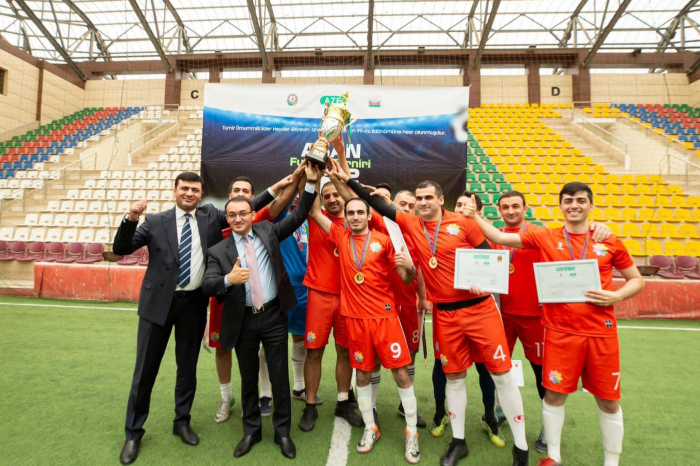 "ASAN xidmət" əməkdaşları arasında mini futbol turniri təşkil olunub  
