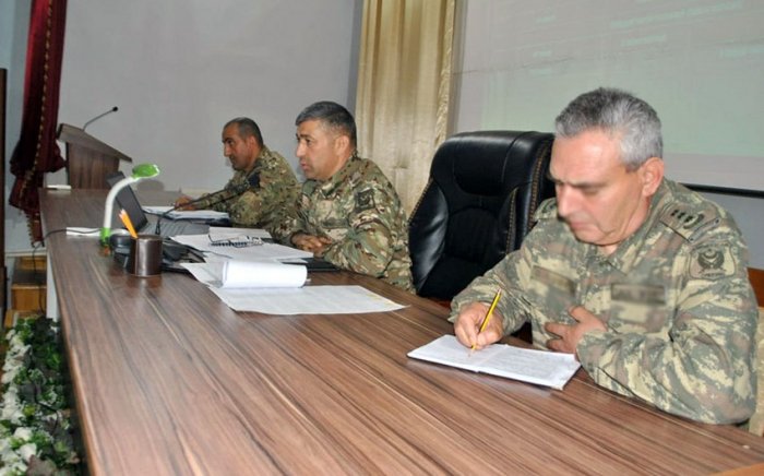    Qarabağdakı hərbi hissədə iclas keçirilib   