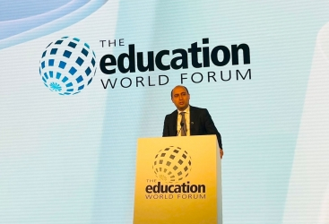 Ministro de Educación de Azerbaiyán asiste al Foro Mundial de Educación