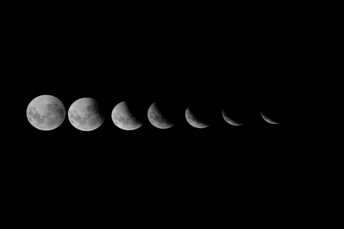   La première éclipse lunaire de l