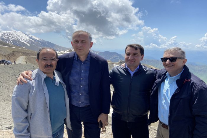    Türkiyə səfiri Kəlbəcərdən paylaşım etdi -    FOTO      