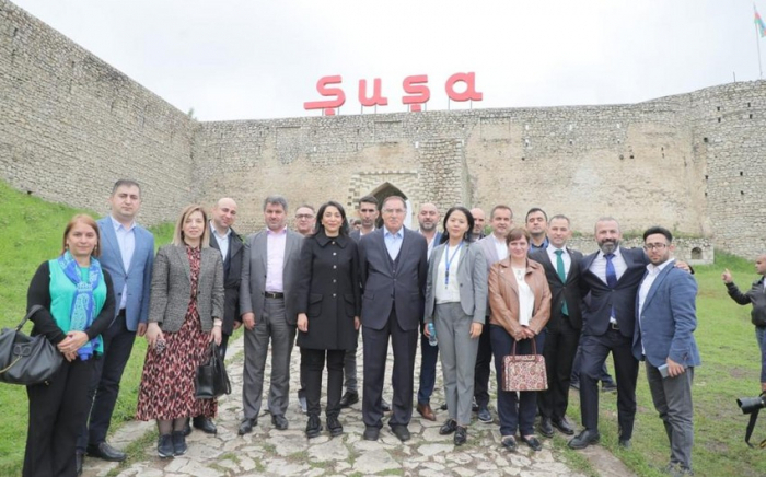 Los defensores del pueblo de los estados miembros de TURKPA visitan Shusha
