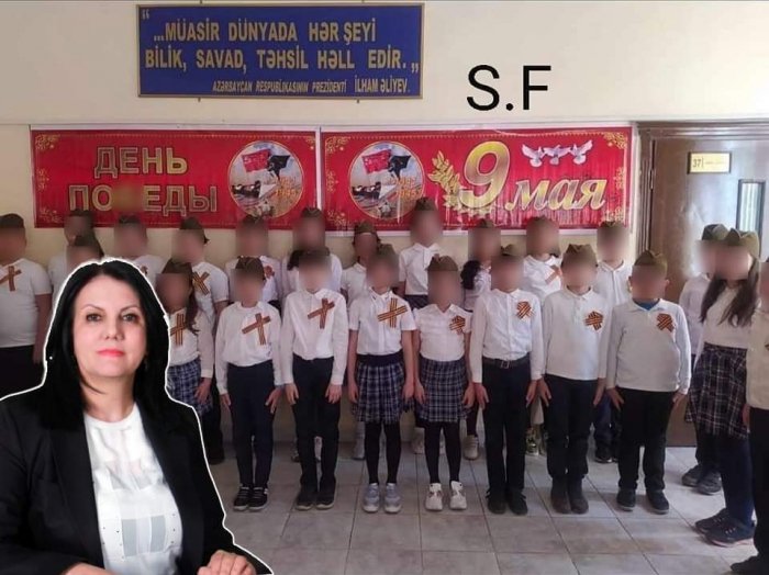    "Məktəblilərin yaxasına taxılan “Georgi lenti” əvvəlki illərdən qalıb" -    BŞTİ      