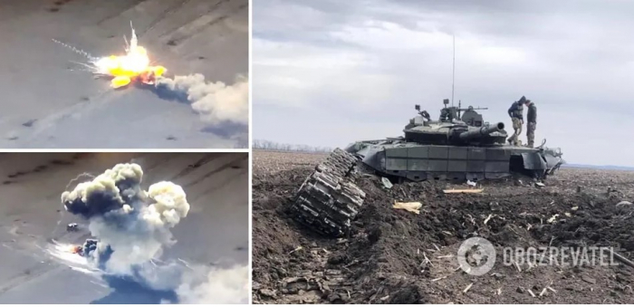    Rusiya tank kolonunun vurulma anı-    VİDEO      