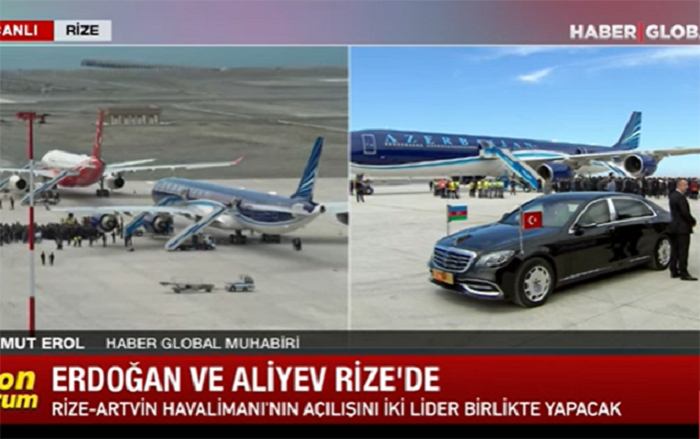  So begrüßte Erdogan Ilham Aliyev  – VIDEO  
