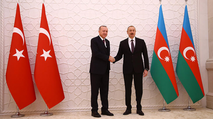 Präsidenten von Aserbaidschan und der Türkei trafen sich 