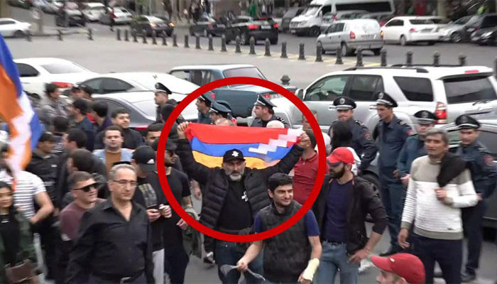    "Paşinyan"  Paşinyana qarşı etiraz aksiyasına çıxdı -   FOTO      