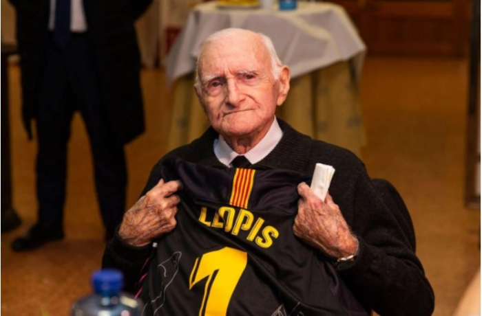 "Barselona"nın 106 yaşlı keçmiş futbolçusu vəfat edib
