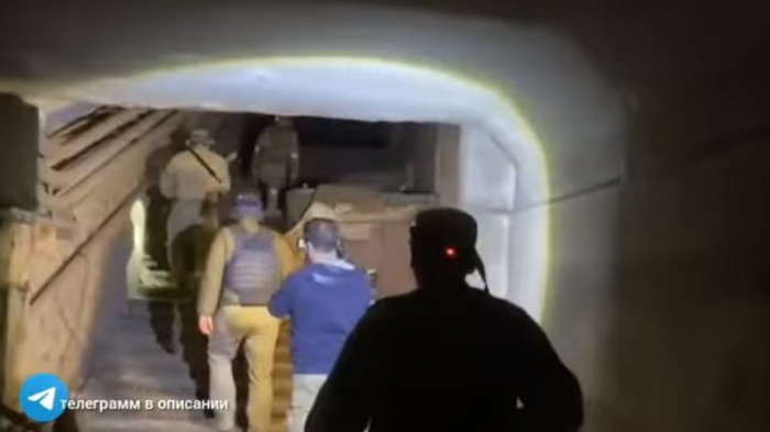    7 mərtəbəli "Azovstal" bunkeri ilk dəfə görüntüləndi -    VİDEO      