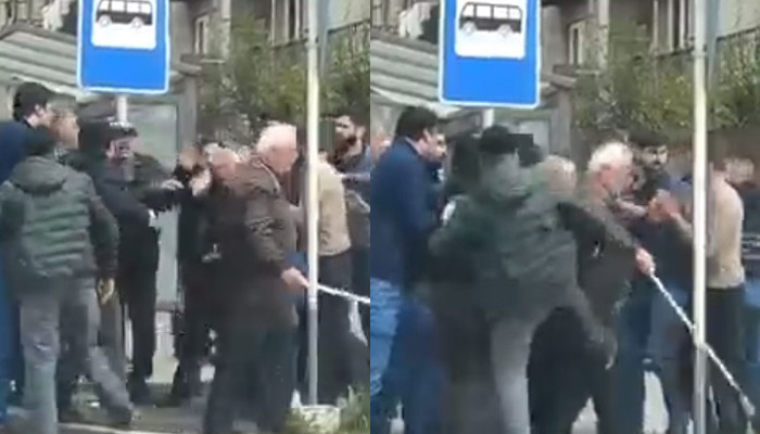    Aksiyada qocaları döyən daşnaklar saxlanıldı   