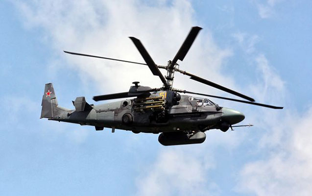    Rusiyaya məxsus helikopter vuruldu  
   