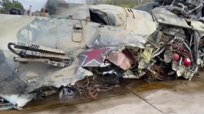    Kiyev su anbarından Rusiya helikopteri tapdılar -    VİDEO      