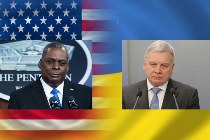 ABŞ və Ukrayna müdafiə nazirləri müzakirə aparıblar