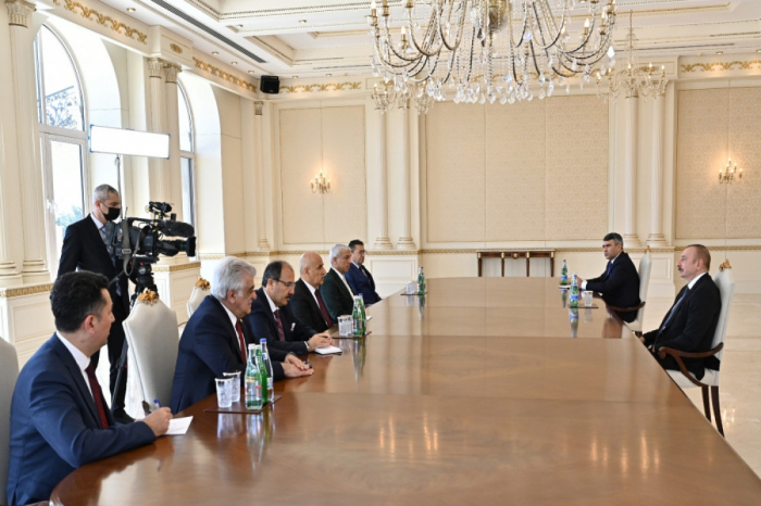  Le président azerbaïdjanais a reçu le ministre de l