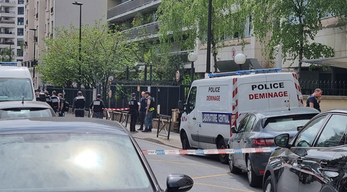  Auf das türkische Konsulat in Paris wurde eine Bombe geworfen, verletzt wurde niemand 