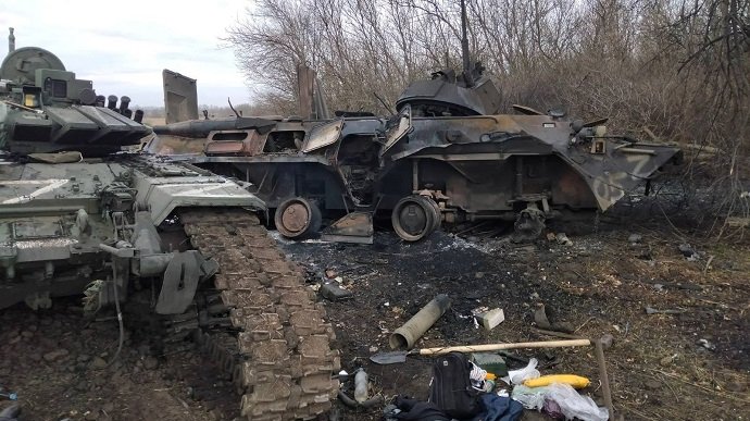 Çernobaevkada 75 rus hərbçisi öldürülüb
