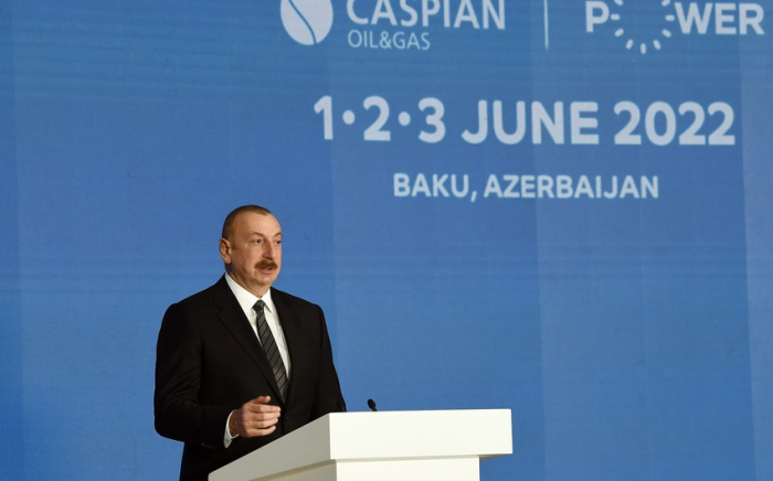   Azerbaijan plays important role in ensuring energy security – President Aliyev  