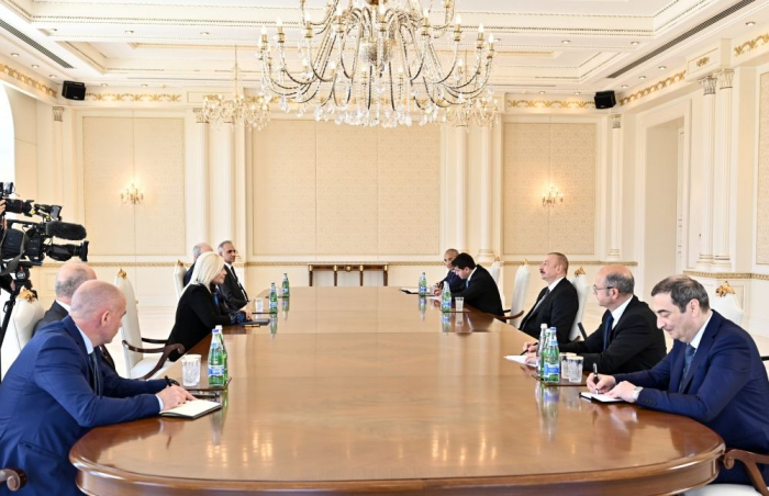 President Ilham Aliyev receives deputy prime minister of Serbia