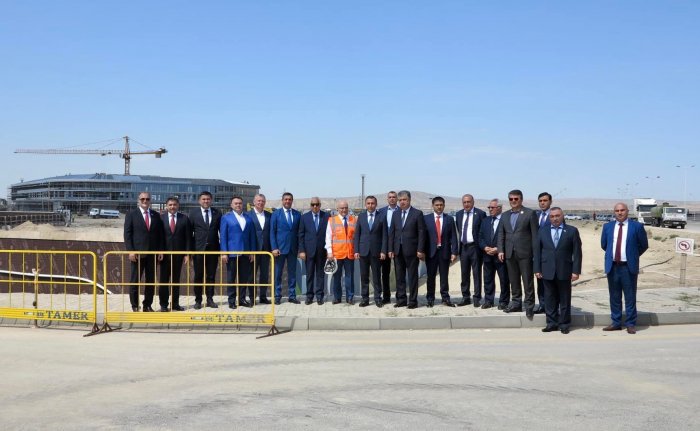    Deputatlar Ələt Azad İqtisadi Zonasında -    FOTO     
   