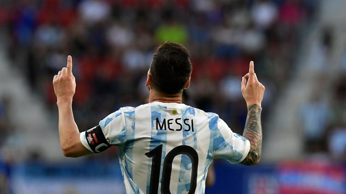   Messi trifft so oft wie nie zuvor für Argentinien  