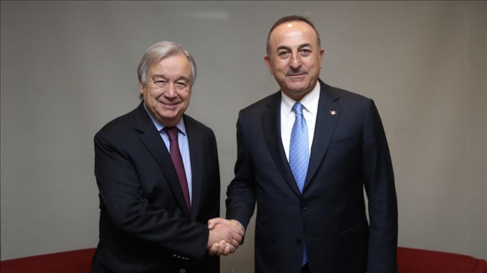 Cavushoglu, Guterres discuss efforts for grain exports from Ukraine