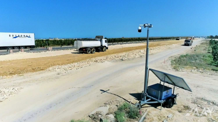   Azerbaijan installs surveillance systems on roads to Shusha, Aghdam  