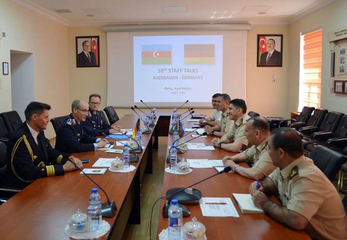   Azerbaijani and German defense ministries hold talks  