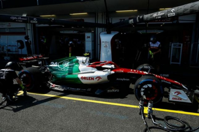   Alfa Romeo unveils special F1 livery for Azerbaıjan GP  