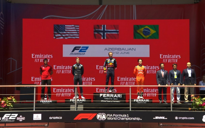   Winners of Formula 2 race in Baku announced   