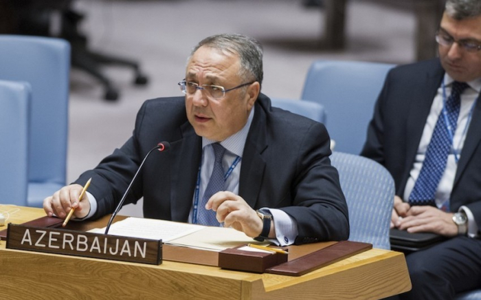   Azerbaijani permanent representative sends letter to UN Sec-Gen on consequences of Armenian occupation  