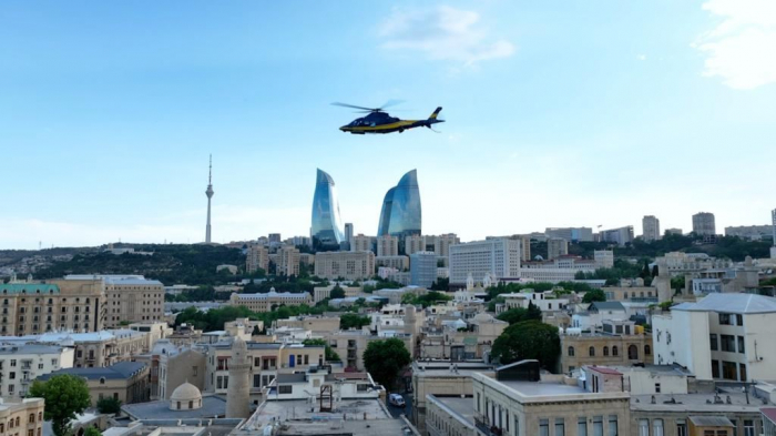 Helicopter of ASG Helicopter Services involved in shooting of Formula 1 for the first time -   VIDEO   