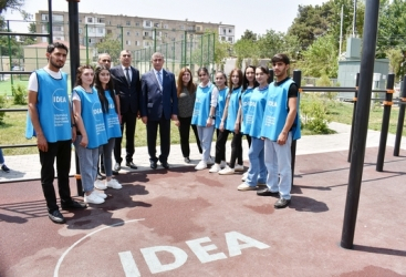 Şirvanda daha bir    “Bizim həyət”    istifadəyə verilib
