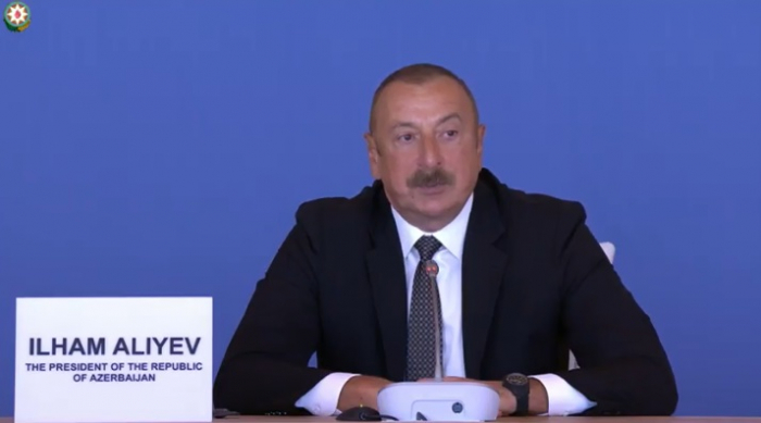   Ilham Aliyev se dirige al IX Foro Global de Bakú -   EN VIVO    