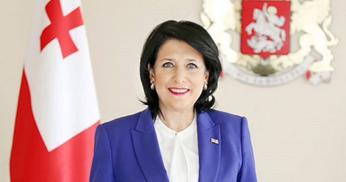    Gürcüstan prezidenti Azərbaycana təşəkkür edib  
   