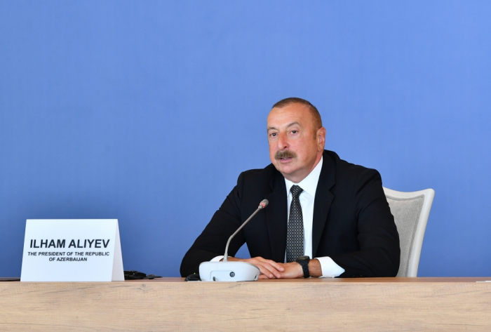  President Ilham Aliyev addresses IX Global Baku Forum -  VIDEO