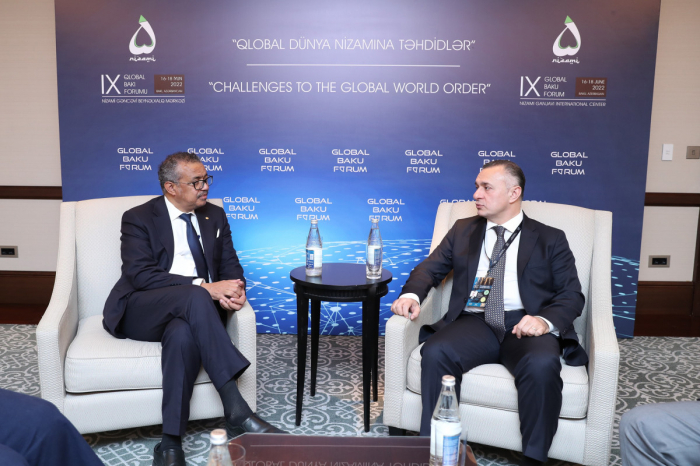   Teymur Musayev se reunió con el Director General de la OMS  