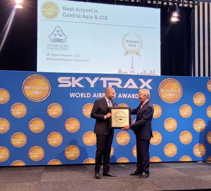 Heydar Aliyev International Airport named the best airport in CIS for 5th time in a row