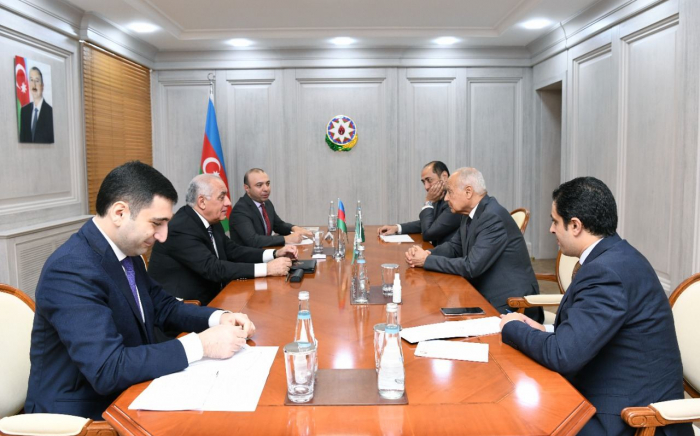   Azerbaijani PM meets Secretary General of Arab League  