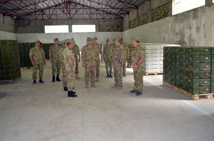 Azerbaijani Defense Minister inspects military facilities under construction in Kalbajar and Lachin 