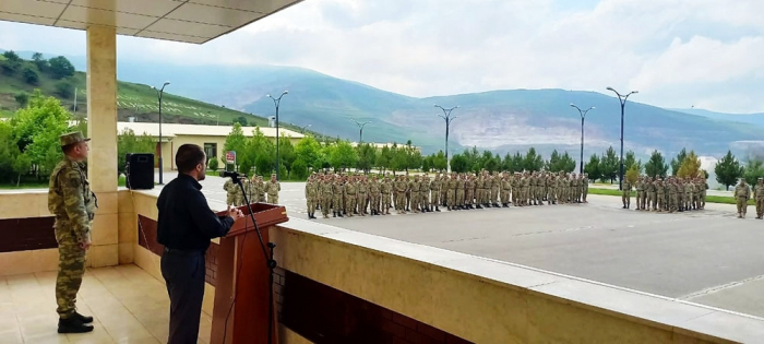   Representatives of State Committee for Work with Religious Organizations meet with servicemen  