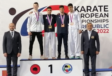 Karatecas azerbaiyanos consiguen cinco medallas europeas