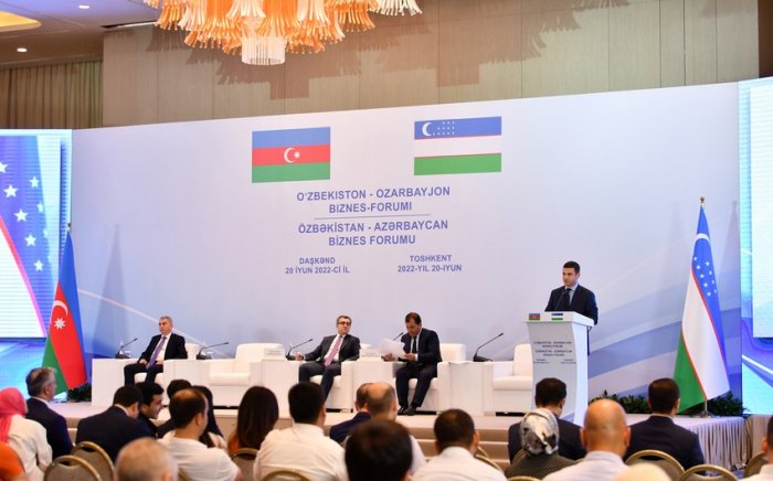  Daşkənddə Özbəkistan-Azərbaycan biznes forumu keçirilib   
