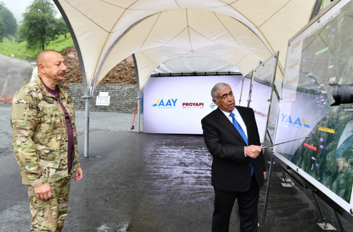  Visite du président Ilham Aliyev dans les régions de Göygöl, Kelbédjer et Latchine- PHOTOS