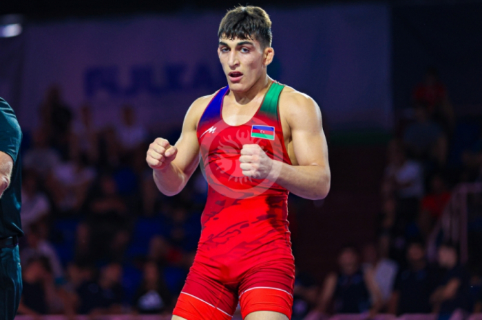 Azerbaijani Greco-Roman wrestler into final of European Championships