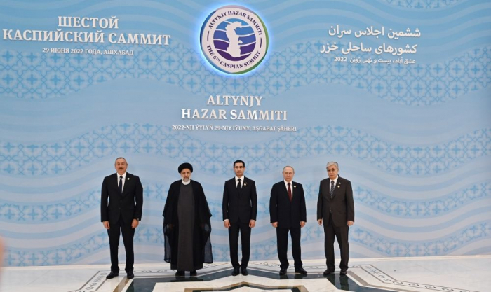  President Ilham Aliyev attends 6th Caspian Summit - UPDATED